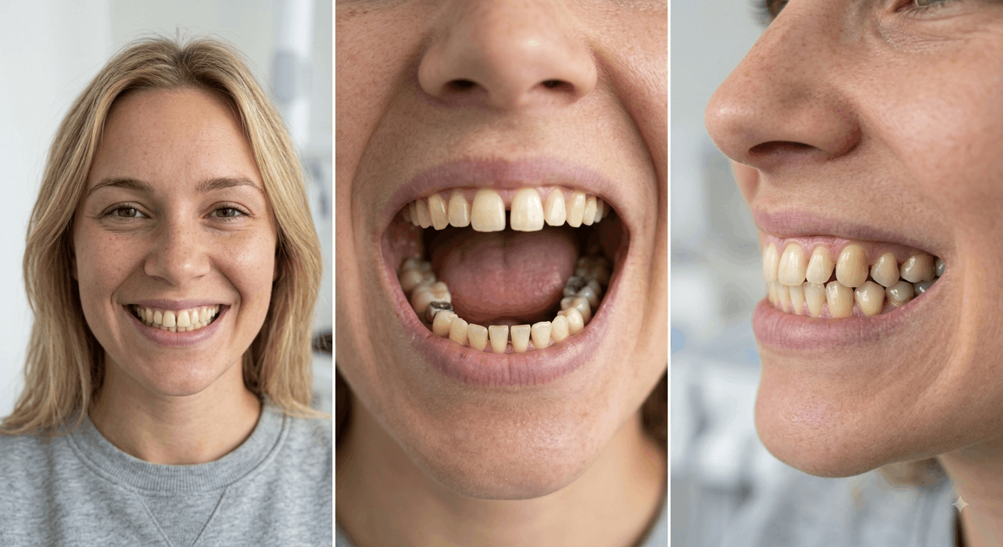 Original smile photo before AI simulation example 2